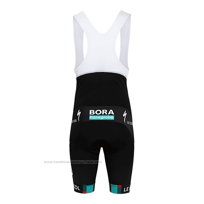 2022 Maillot Cyclisme Bora-Hansgrone Vert Manches Courtes et Cuissard
